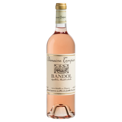 Bouteille Domaine Tempier Bandol, vin rosé