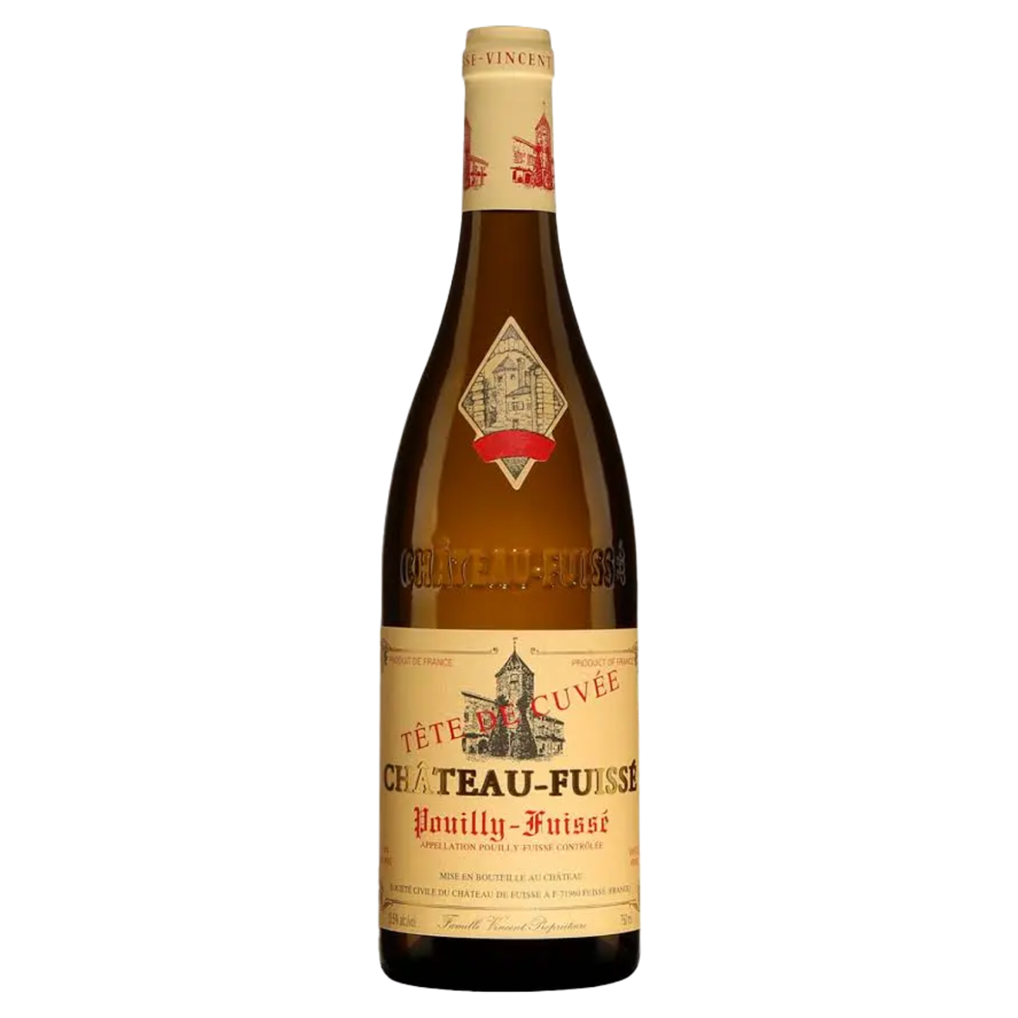 Bouteille Château Fuissé Pouilly-Fuissé Tête de Cuvée, vin blanc