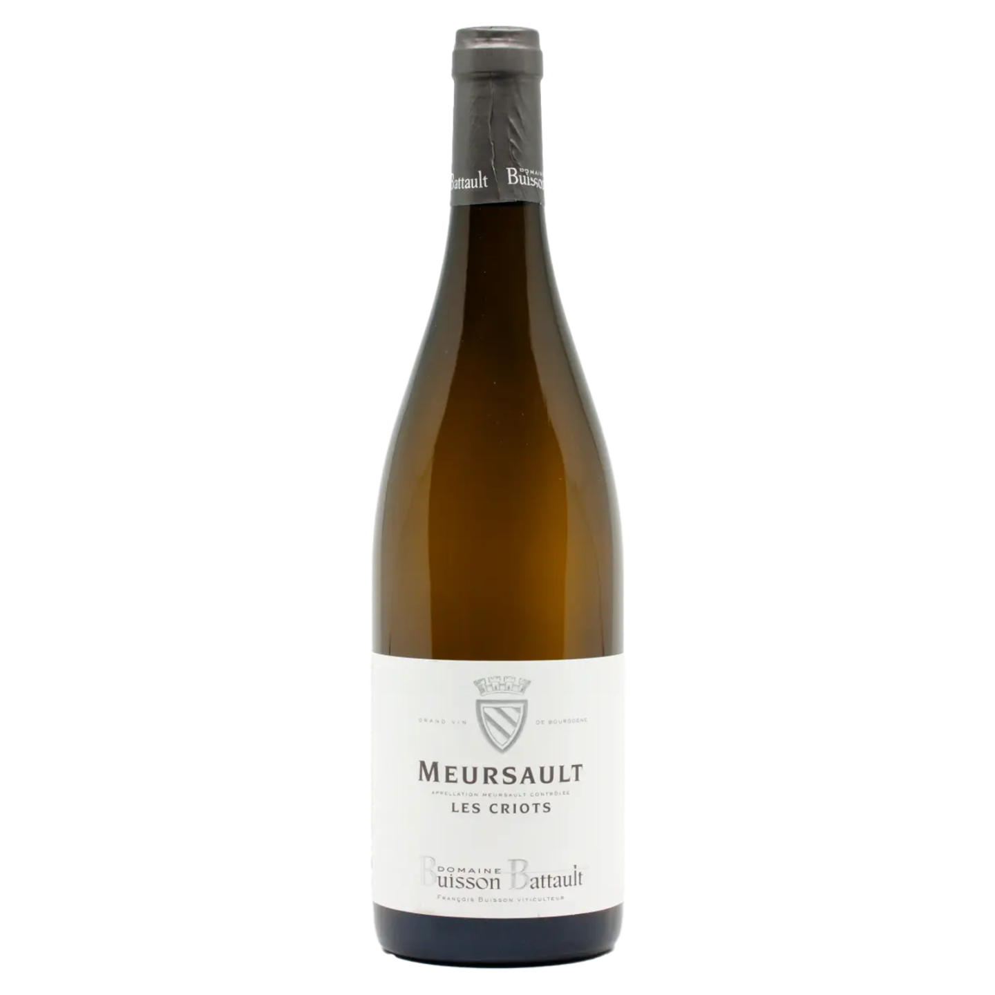 Bouteille Domaine Buisson Battault Meursault Les Criots, vin blanc