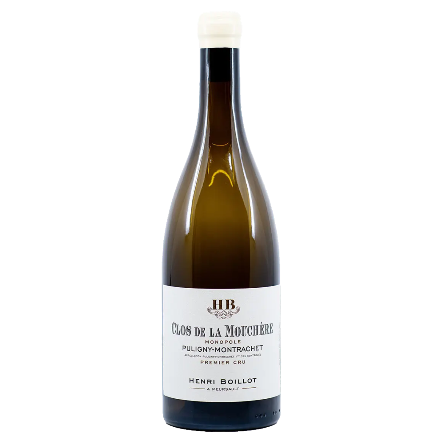 Bouteille Domaine Henri Boillot Puligny-Montrachet 1er Cru Clos de la Mouchère Monopole, vin blanc