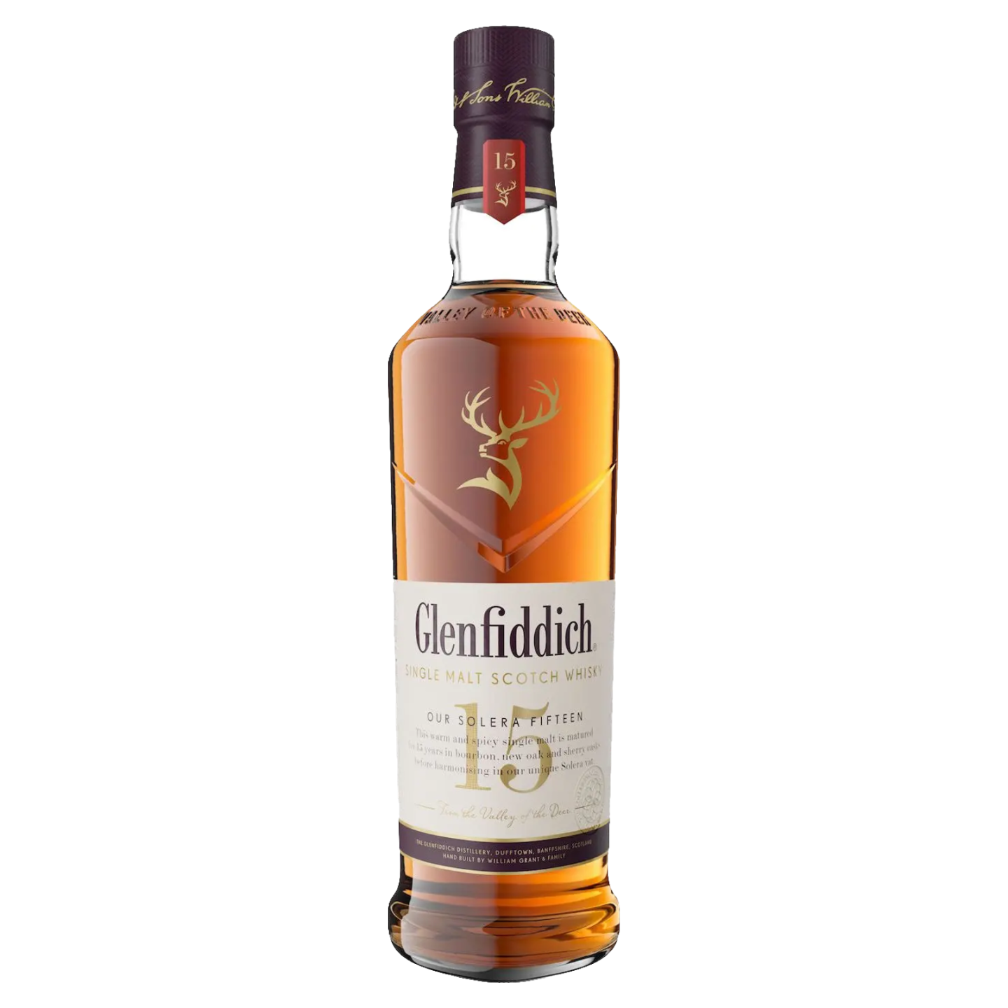 Bouteille Glenfiddich 15 Ans Solera, whisky