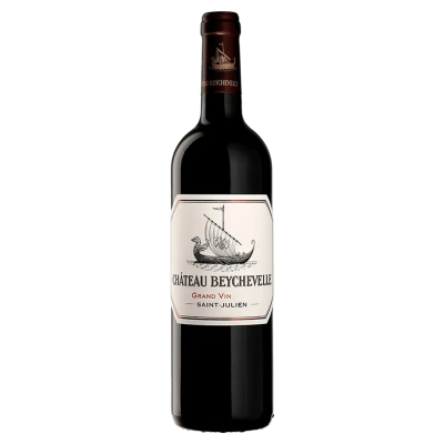 Bouteille Château Beychevelle, vin rouge