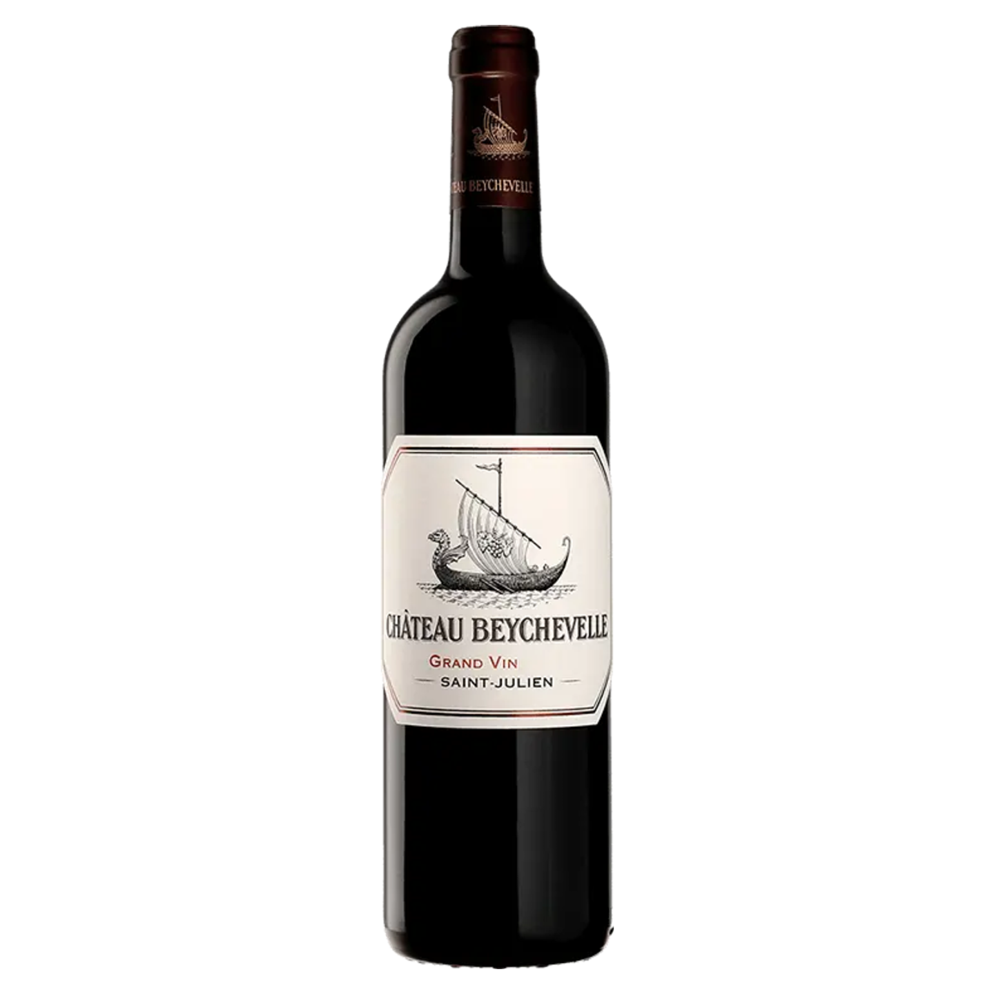 Bouteille Château Beychevelle, vin rouge