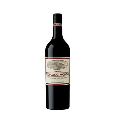 Bouteille Château Troplong Mondot, vin rouge
