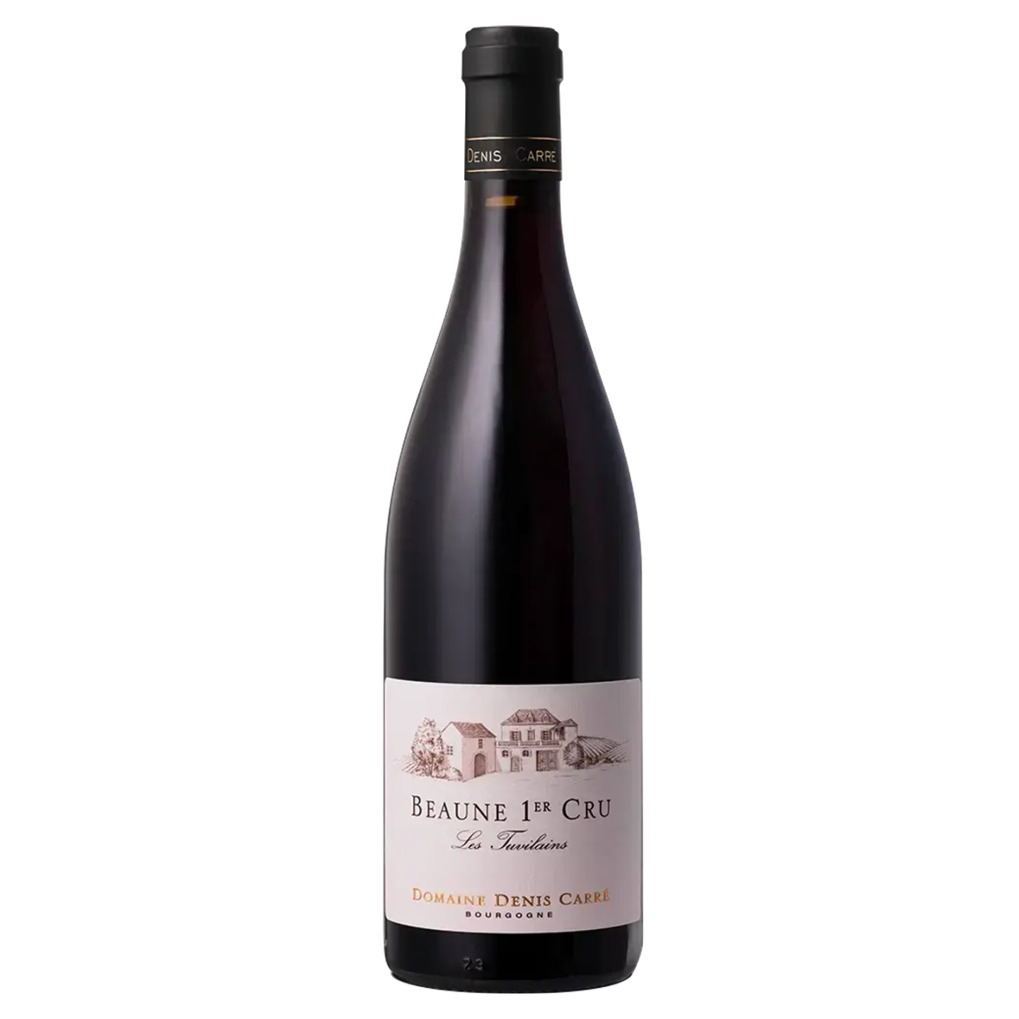 Bouteille Domaine Denis Carré Beaune 1er Cru Les Tuvilains, vin rouge