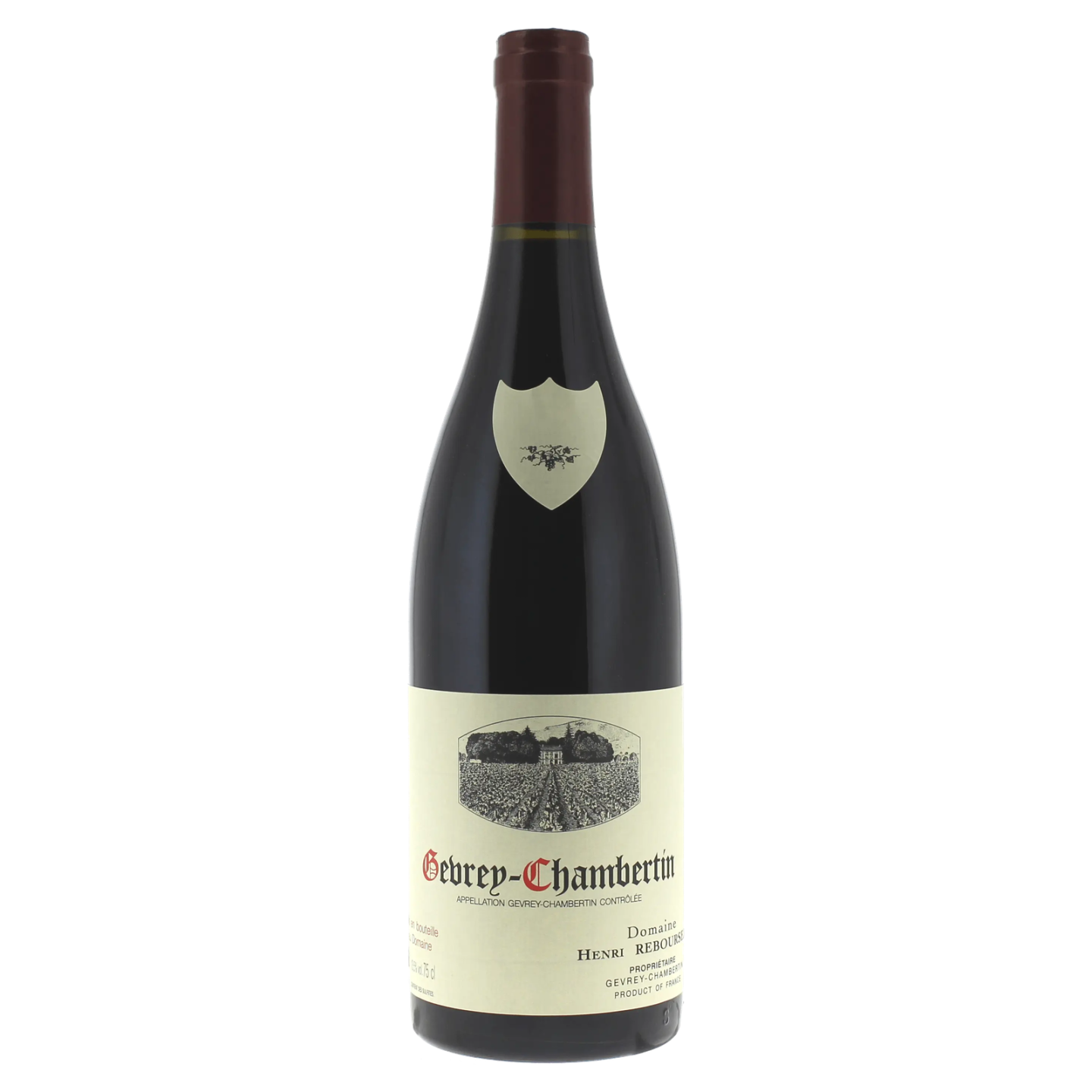 Bouteille Domaine Henri Rebourseau Gevrey-Chambertin, vin rouge