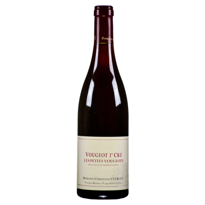 Bouteille Domaine Christian Clerget Vougeot 1er Cru Les Petits Vougeots, vin rouge