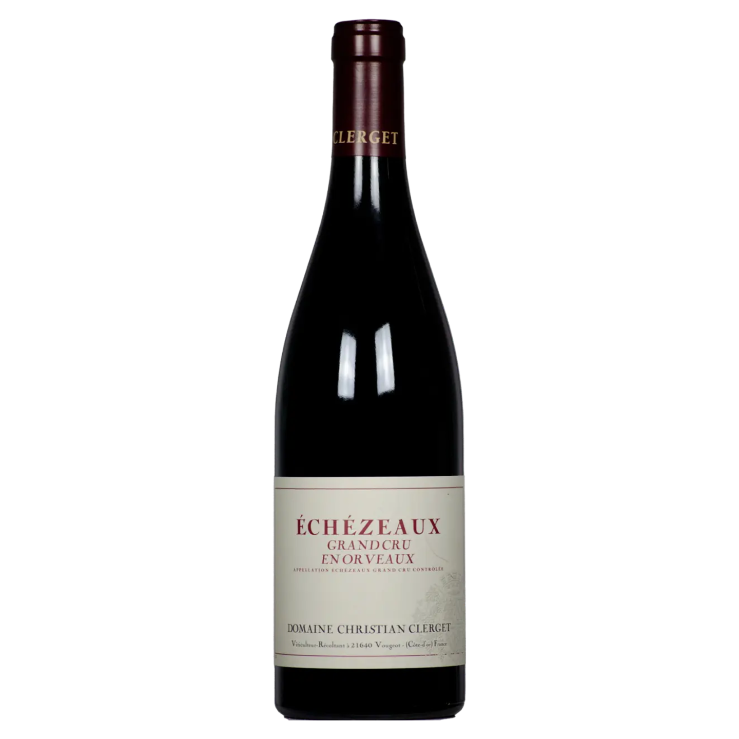Bouteille Domaine Christian Clerget Echezeaux 1er Cru En Orveaux, vin rouge