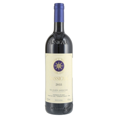 Bouteille Tenuta San Guido Sassicaia, vin rouge