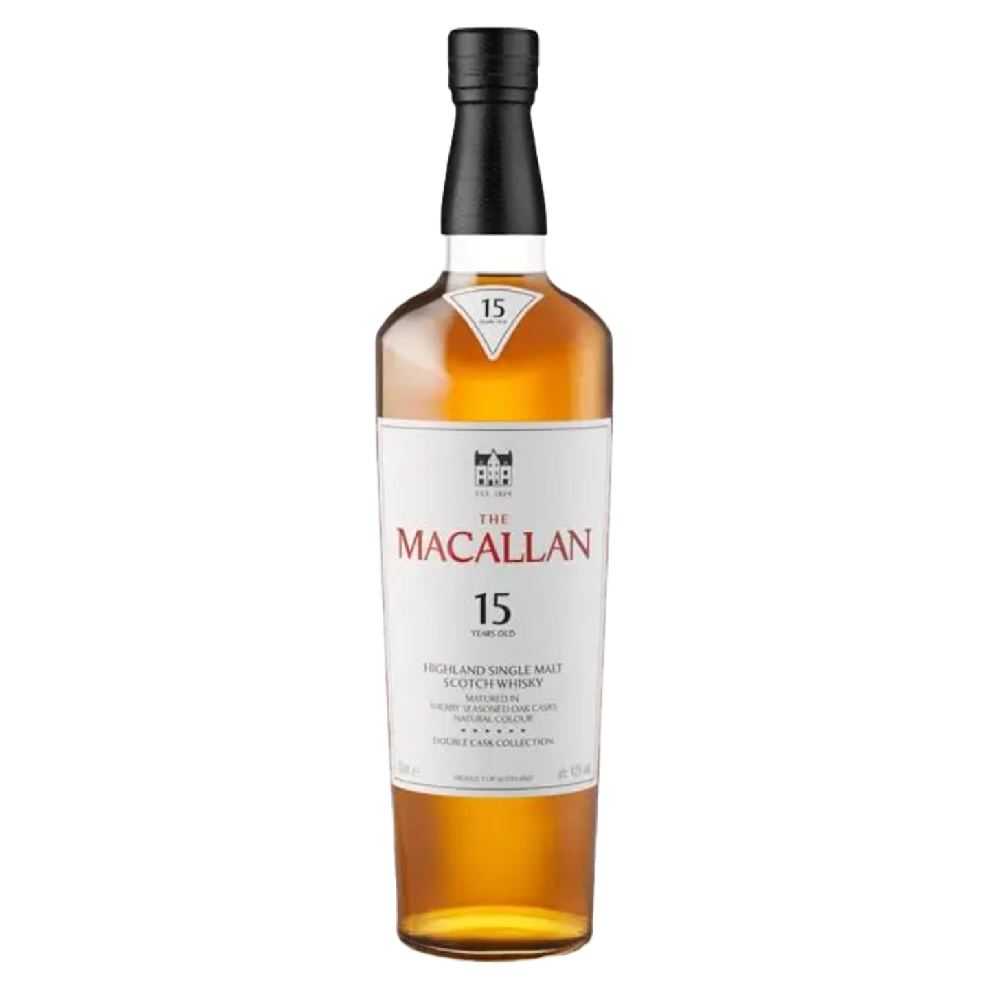 Bouteille Macallan 15 Ans Double Cask, whisky