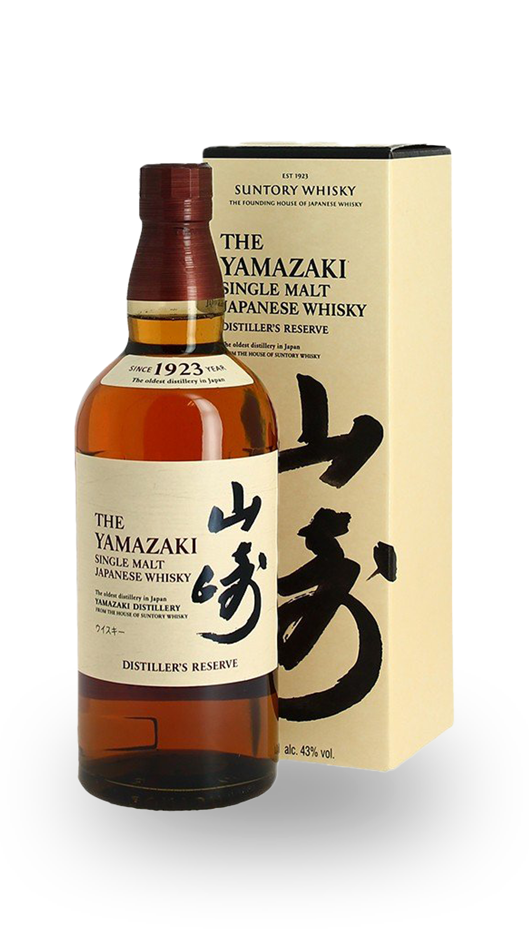 YAMAZAKI DISTILLER S RESERVE 43 Cave de Monaco