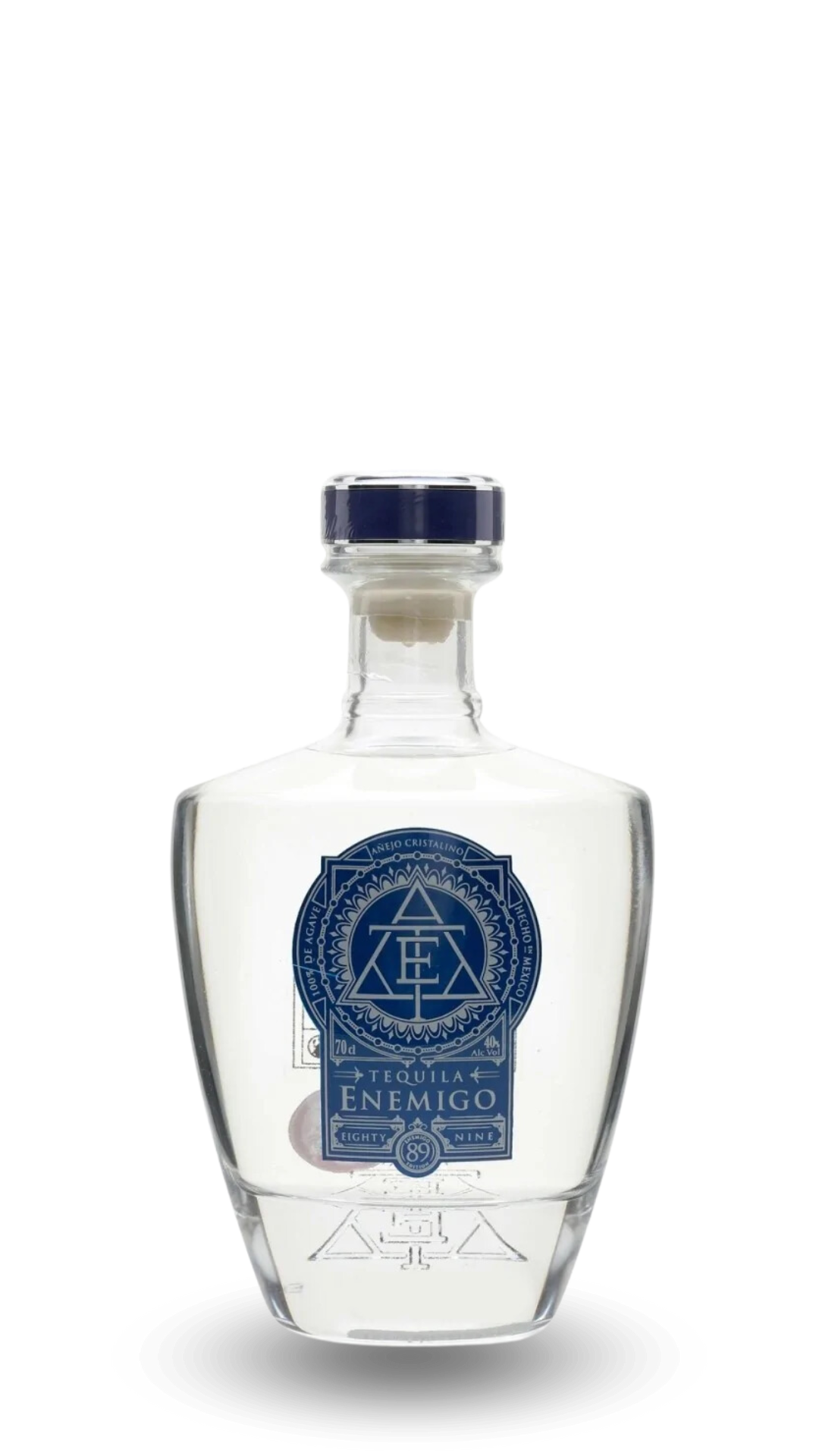 TEQUILA ENEMIGO CRISTALINO 40° png